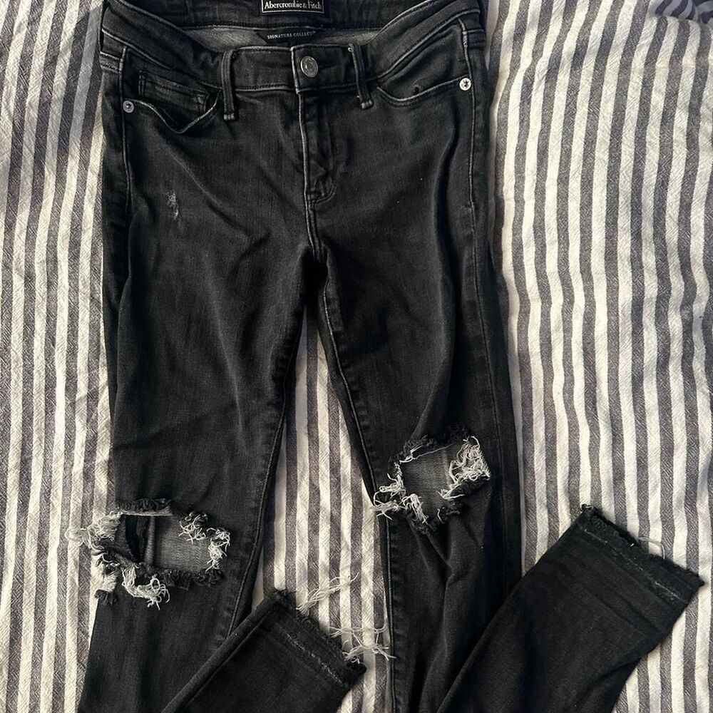 Abercrombie-fitch Women's Black Jeans